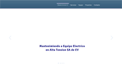 Desktop Screenshot of manek.com.mx
